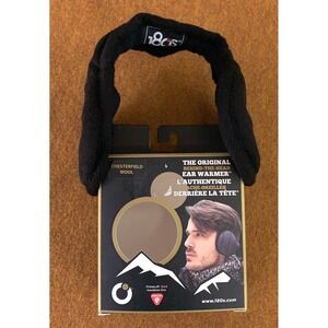 180s Men's One Size Chesterfield Wool Behind-the-Head Ear Warmer NWT